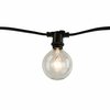Bulbrite Outdoor/Indoor 14 ft. Plug-In G16 Bulb String Light with 10 Sockets 861932